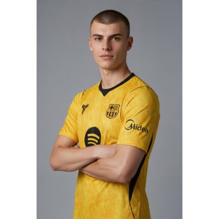 Camiseta de portero del FC Barcelona para la temporada 2026/2027. Equipación oficial de guardameta para adulto.