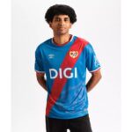 Camiseta de portero visitante del Rayo Vallecano para la temporada 2026-2027. Equipación oficial para guardameta.