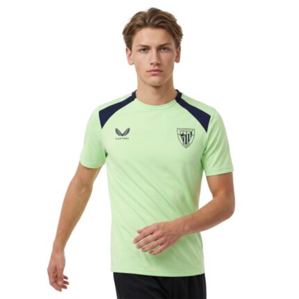 Camiseta de entrenamiento del Athletic Club de Bilbao para adulto, temporada 2026-2027. Ropa técnica oficial para training.
