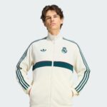Chándal para adulto Originals del Real Madrid temporada 26/27. Conjunto de chaqueta y pantalón de inspiración retro.