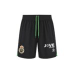 Equipación de fútbol para niño del Racing de Santander 26/27. Camiseta y pantalón de la primera equipación oficial verdiblanca.