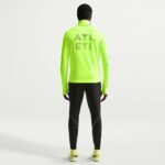 Sudadera amarilla de la segunda equipación del Atlético de Madrid para la temporada 26/27. Ropa oficial de fútbol para adulto.